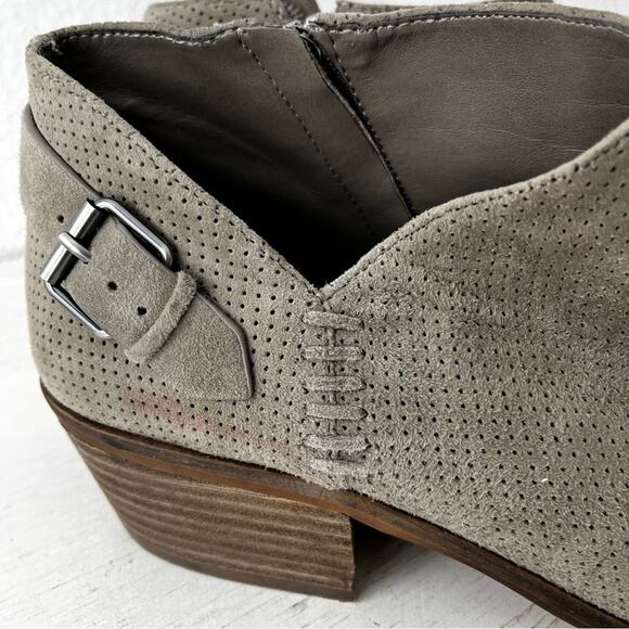 Vince Camuto Parveen suede buckle strap bootie size 12 - Picture 5 of 13